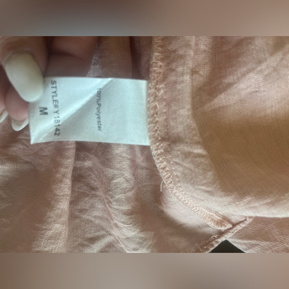 Puff Sleeves Ruffle Mini Dress - Picture 5 of 5